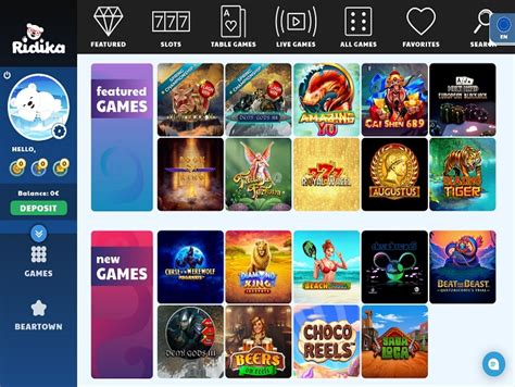 Ridika casino app